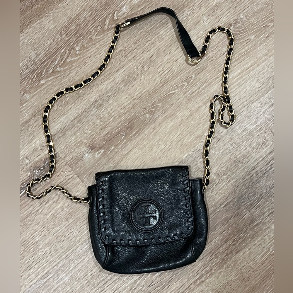 Tory Burch crossbody black leather